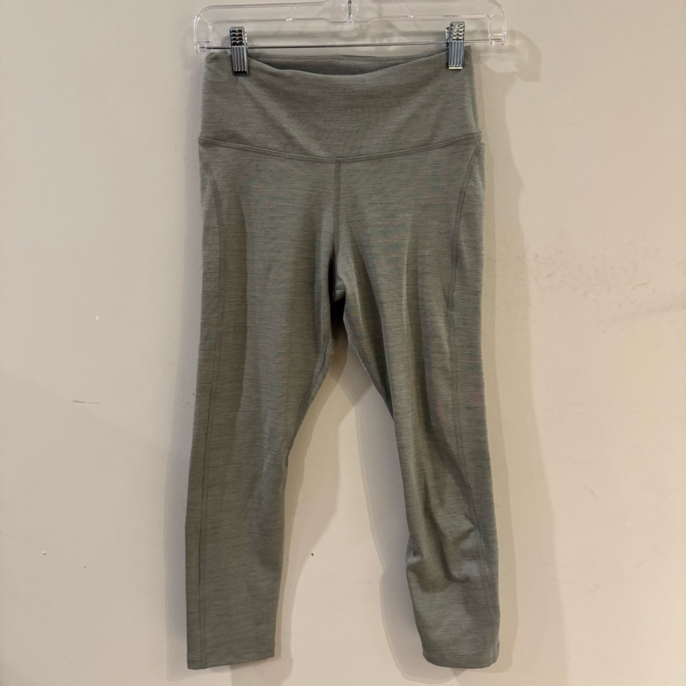 nike epic fast running leggings in grey